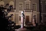 Подсветка памятника Ф.И. Тютчеву, Москва
